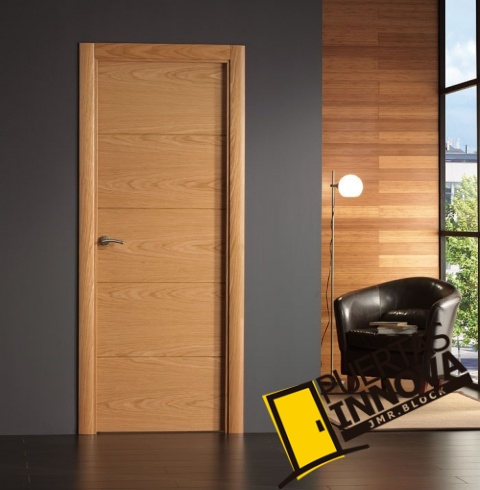 Puerta Interior Moderna MOD.8500-precio base roble o haya -indique si desea  otro tipo de madera
